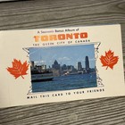 New Unused Vintage Toronto Canada Plastichrome Postcards Booklet 8 Postcard Set