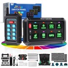 Rgb 8 Gang Switch Panel Wireless Remote Control Circuit Relay System Kit 12v 24v