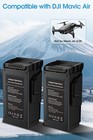 Mavic Air Battery 2 Pack  2375mah Intelligent Flight Batteries Compatible Wit   