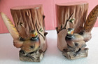 Rare Pheasant Vintage Book Ends 5  X 3  X 3 
