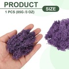 3oz Preserved Reindeer Moss  Purple Decorative Artificial Fake Moss