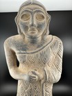 300 Bc Ancient Stone Carved King   Near Eastern Intercultural Civilizationstatue