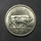 1962          Ireland 1 Shilling High Grade  Free Shipping 