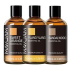 Mayjam 3 38 Fl Oz Essential Oils - 100  Pure And Natural - Therapeutic Grade Oil