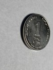 1 Silver Plated Full Sheqel 1 Shekel  Lion On Nlm Israel Israeli Coins