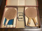 Vintage 1930s Harvard Specialty Manufacturing Co  Table Tennis Set - No  240