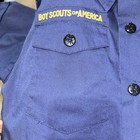 Cub Scout Boy Scouts Bsa Uniform Shirt Youth Medium Short Sleeve F13