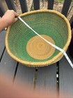 2 Afrobohemian African Hand Woven Large Bolga Market Basket 15-16    Home Decor