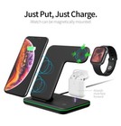 3in1 Wireless Charging Station Charger Dock Pad For Iphone13 pro max watch Stand