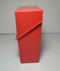 Vintage Coca-cola Recipe Card Box Plastic-empty