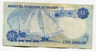 Bermuda   1 00 Note 1976  Issue Pick-28a  Lotsep6102