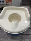 Vintage Fisher-price Potty Training Toilet   Step Stool - Blue   White