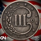 1851 O 3 Cent Silver Piece A5010