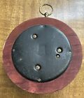 Atco Barometer Vintage Germany Weather Gauge Wood Glass Stormy Rain Fair Mcm