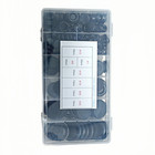 170pcs Rubber Grommet Firewall Hole Plug Electrical Wiring Gasket Assortment Kit