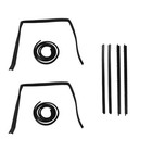 8 Pcs Door Window Weatherstrip Seal Kit Rubber Replacement For Blazer S10