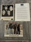 New - Vintage     Moody Blues Strange Times Album Intro Poster   Photos