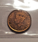 Newfoundland  Canada  1943 George Vi Cent  Iccs Ms 63 Red  1 239 732 Mintage 