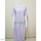 Buddhist Clothes Meditation Practice Dhamma Skirt Elastic White Toray Fabric