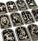 Astrology Zodiac Sign Horoscope Iron-on sew-on Embroidered Patch - U Pick