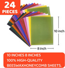 Beeswax Candle Making Kit 24 Pack 10 X 8 In Sheets Diy Craft