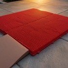 Snowless Skiing Mat Reinforced Edges Fiber Ski Mat Interfitting Underside