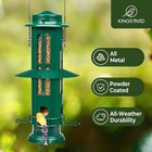 Squirrel-proof Bird Feeder With Detachable Base  All Metal