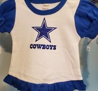 Cowboys Infant baby Girl Outfit Cowboys Baby Gift Girl Dallas Football Baby Gift