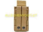 Usgi Military Single Magazine Speed Reload Pouch Molle Coyote Brown Usmc Nib
