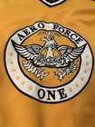 Aerosmith Hockey Jersey Mens Xl Black Yellow Aero Force One 2003 Boston