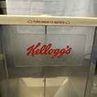 Rare Vintage 1986 Kellogg Company Cereal Dispenser Store Display Model  2005