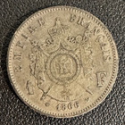 1866 A France 1 Franc Silver Coin - Ships Free