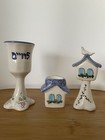 Pre-owned Havdalah 3 Piece Set  Signed Mako  Handmade In Israel  Beautiful 