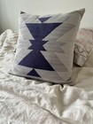 The Citizenry 100  Peruvian Wool Pillow In Gray And Navy