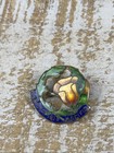 San Francisco 1915 Poppy Enameled Souvenir Pin Panama-pacific International Expo