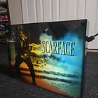 Vintage Scarface Movie Poster Box Sign With Light Up Feature