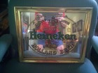 Vintage Heineken  Mirror Sign 16 1 2 By 13 1 2 