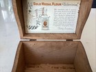 Vintage 1930s Betty Crocker Gold Medal Flour Logo Oak Dovetail Wood Recipe Box
