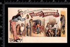 Uncle Sam Harness Oil Can Leather Workers Horse Livery Victorian Trade Card J us