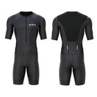 Triathlon Suit Cycling Running Swimming Compression  Men s Padded Skinsuit Sikma