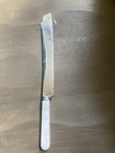 Sheffield England Vintage Pearl-look Stainless Steel Wedding Cake Knife