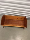 Antique Circa Early 1900 Handmade Rocking Cradle For Infant doll Vtg
