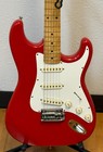 1980 s Vintage Epiphone S-310 Electric Guitar Red Batwing Headstock Korea