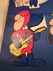 Vintage Lot Budweiser Bud Man 8 Stickers Decals Unused Beer Budman Bud Nos Rare