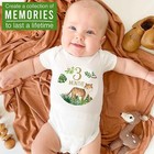20 Monthly Baby Milestone Stickers - Safari Baby Monthly Milestone Stickers    