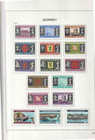 Davo Gb Stamp Album 1969-1982  Guernsey  Jersey   Isle Of Man  With Stamps