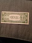 1935 F Series Rare Error Dollar Bill Silver Certificate Blue Seal