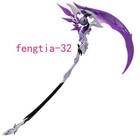 New Honkai  Star Rail Castorice 170cm Scythe Weapon Cosplay Prop Halloween Toys