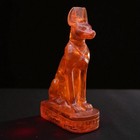 Rare Ancient Egyptian Antiquities Statue God Anubis Made Amber Stone Egypt Bc