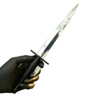 Best Custom Handmade Carbon Steel High Polish Fix Blade Double Edge Dagger Knife